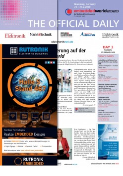 Tageszeitung embedded world 2020 Tag 3 Digital 