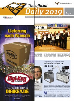 Tageszeitung productronica 2019 Tag 4 Digital 