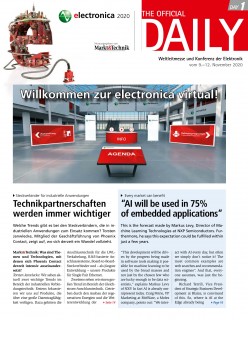 Tageszeitung electronica 2020 Tag 1 Digital 