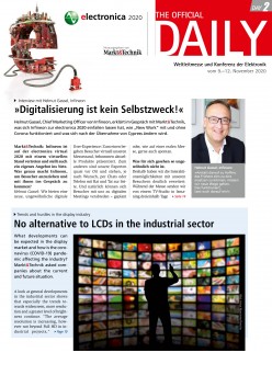 Tageszeitung electronica 2020 Tag 2 Digital 