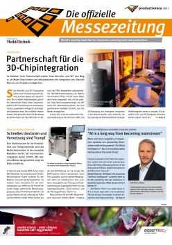 Messezeitung zur productronica 2021 