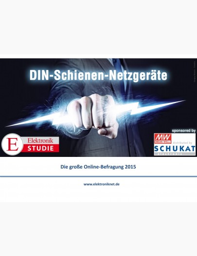 Elektronik Studie DIN-Schienen-Netzgeräte 2015 Digital 