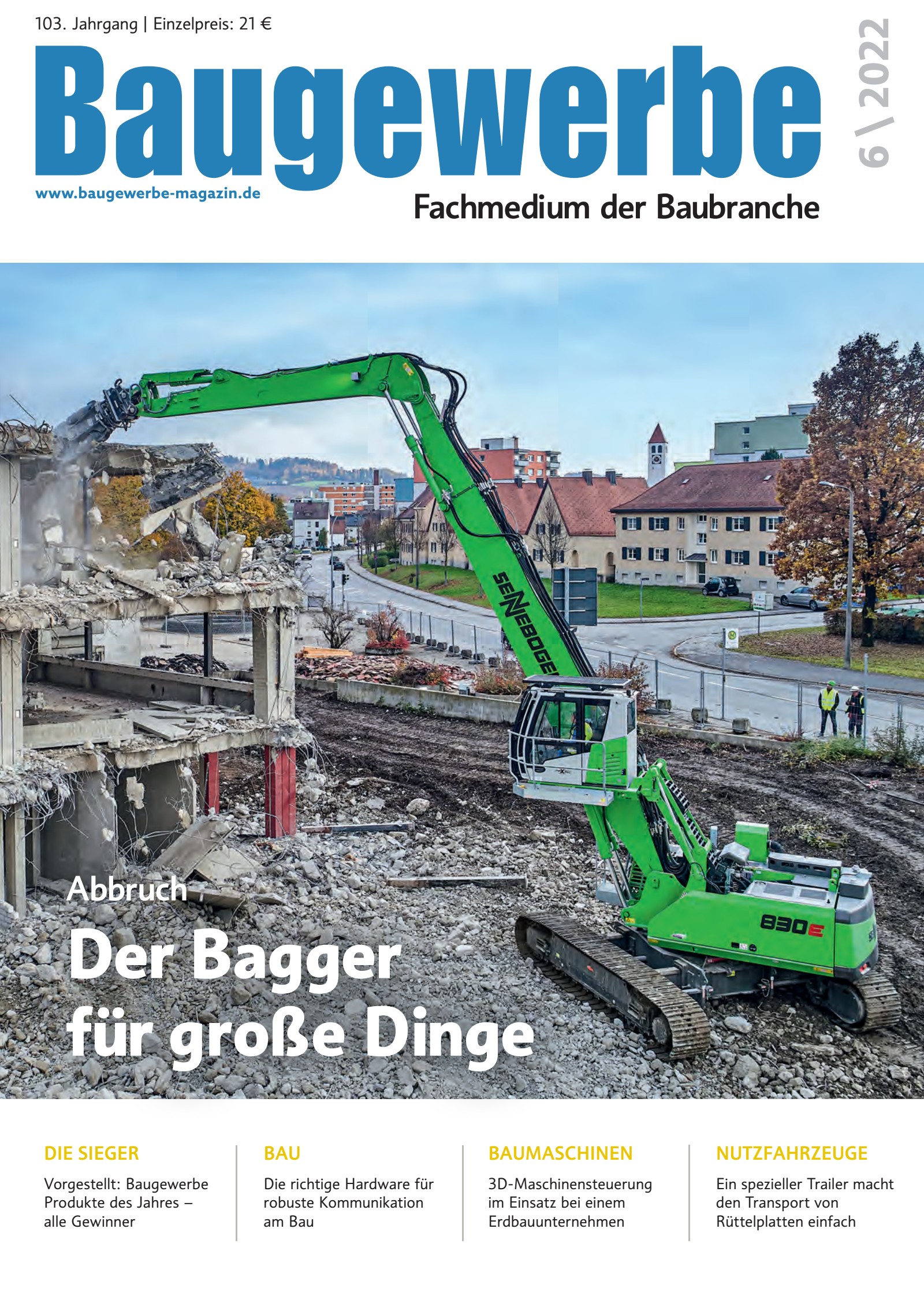 Baugewerbe 06/2022 Digital