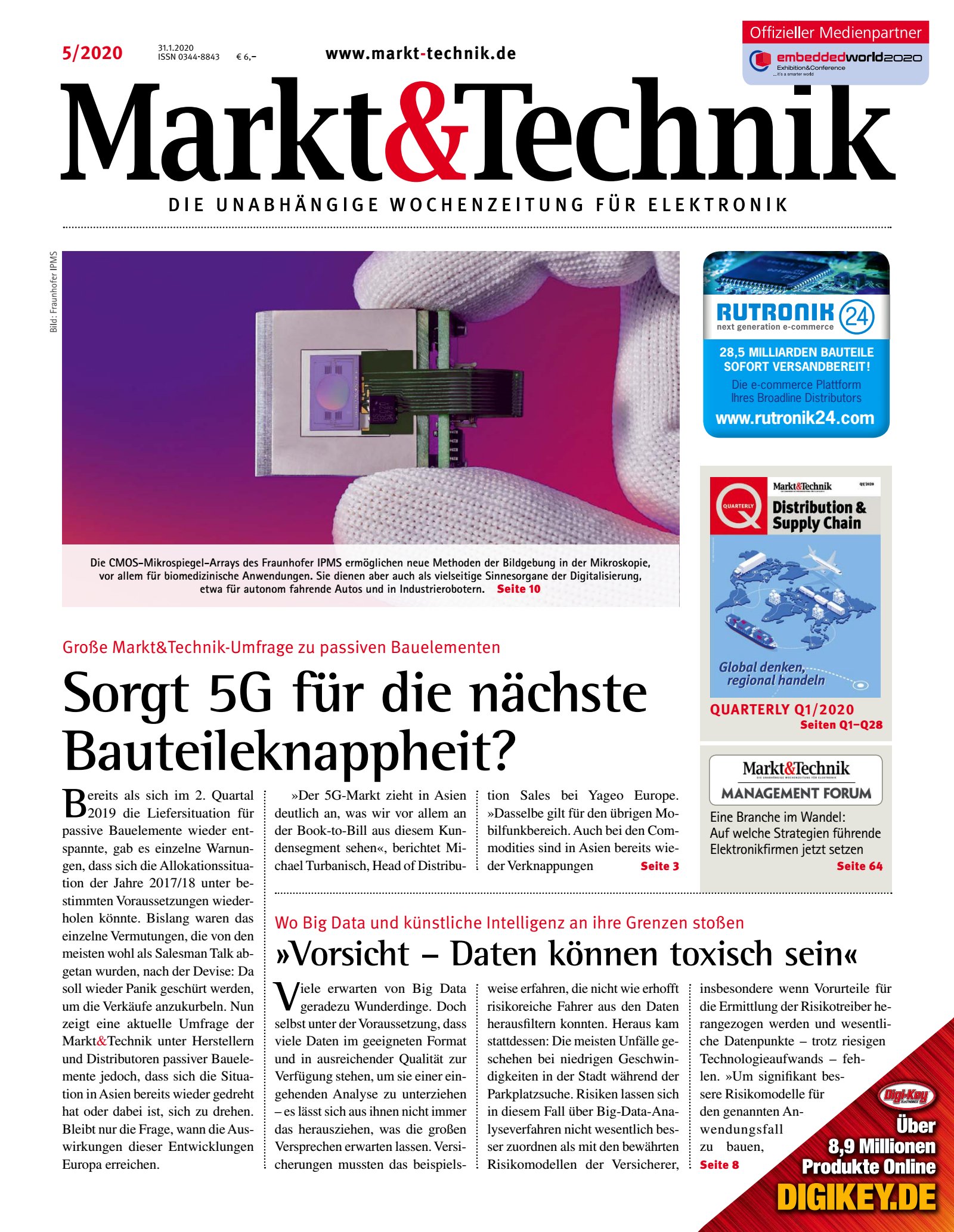 Markt&Technik 05/2020 Digital