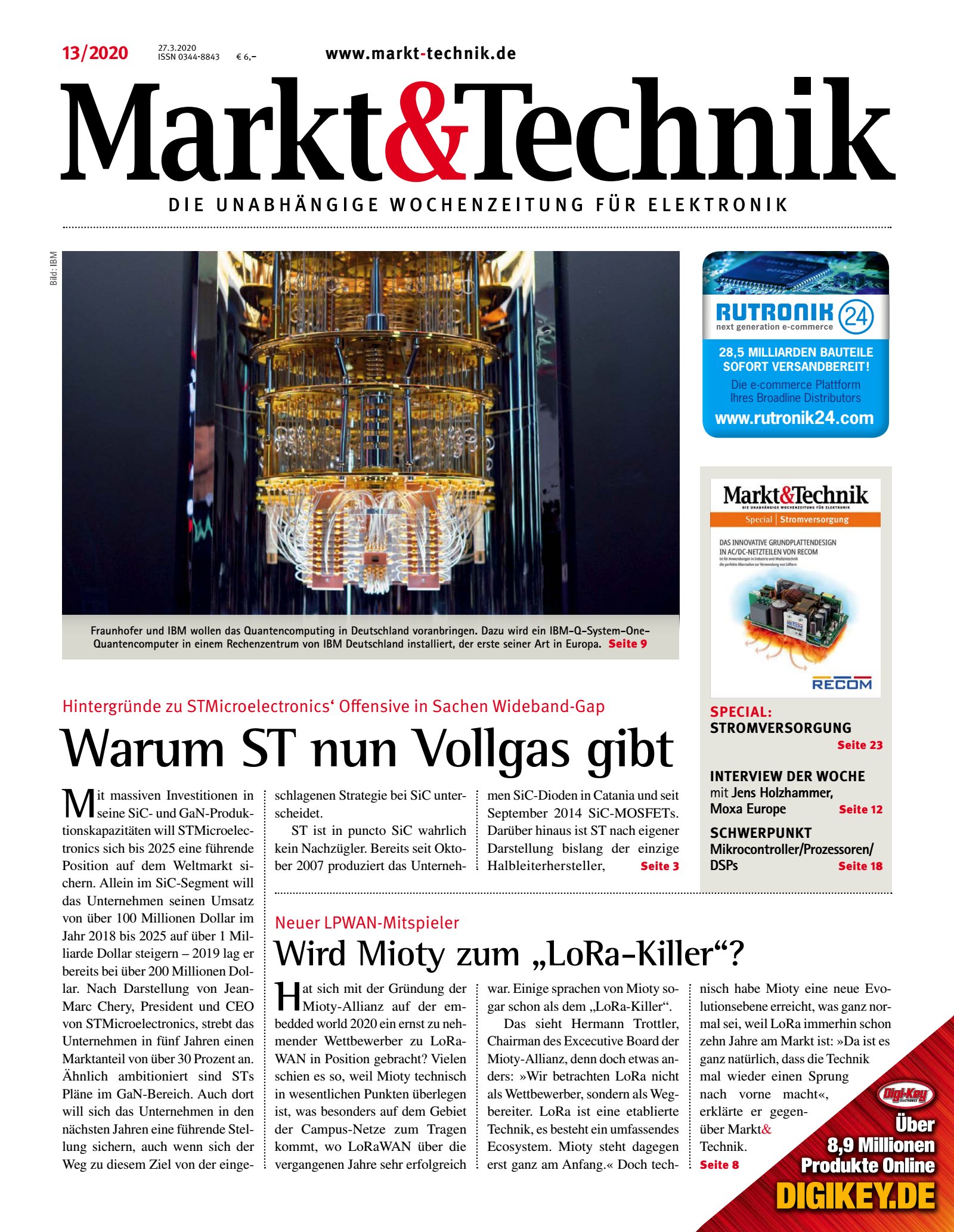 Markt&Technik 13/2020 Digital