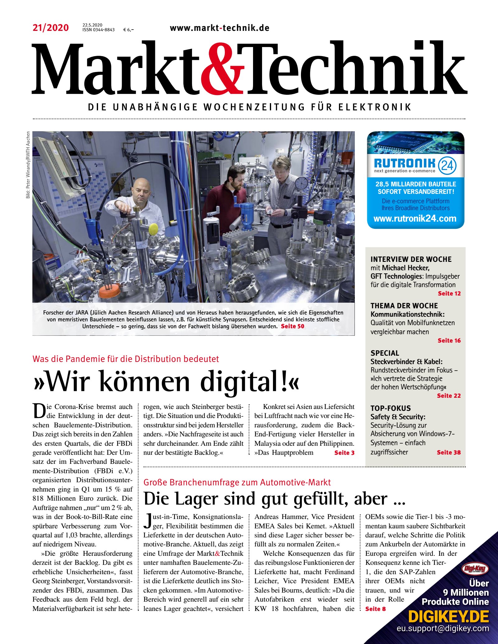 Markt&Technik 21/2020 Digital
