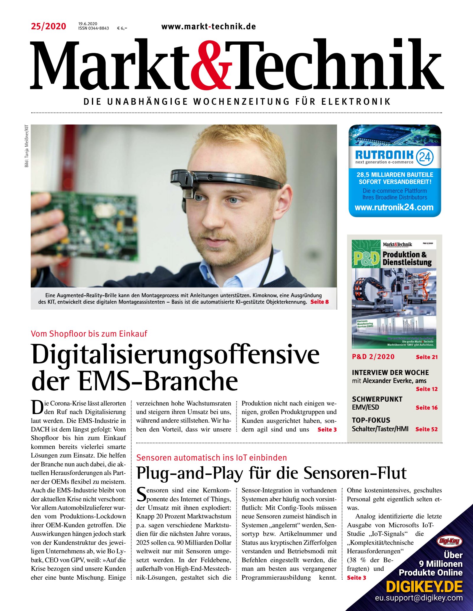 Markt&Technik 25/2020 Digital