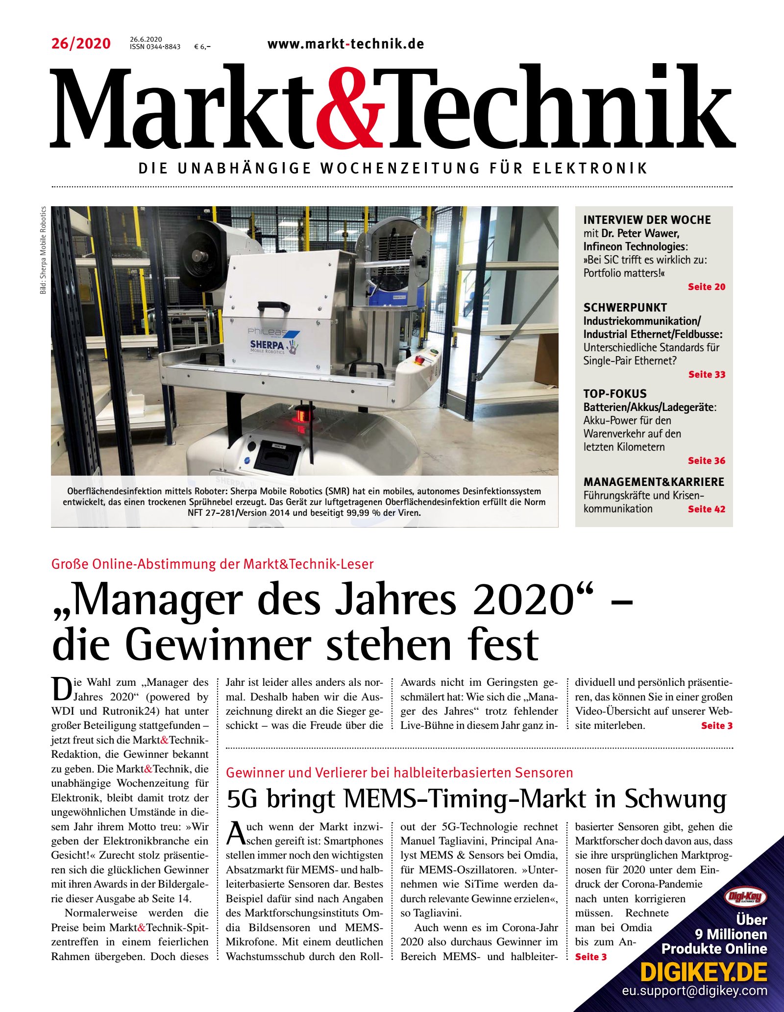 Markt&Technik 26/2020 Digital