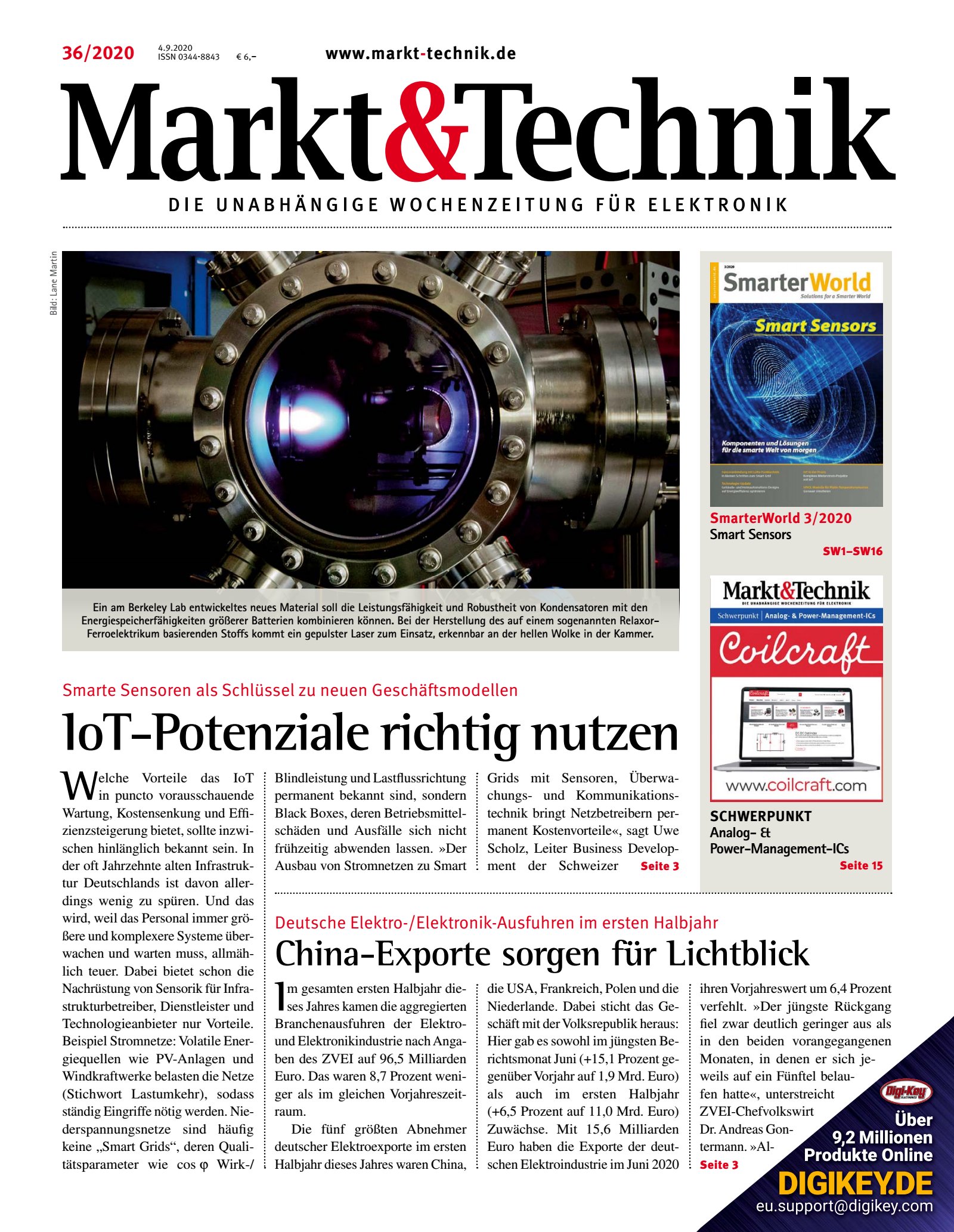 Markt&Technik 36/2020 Digital