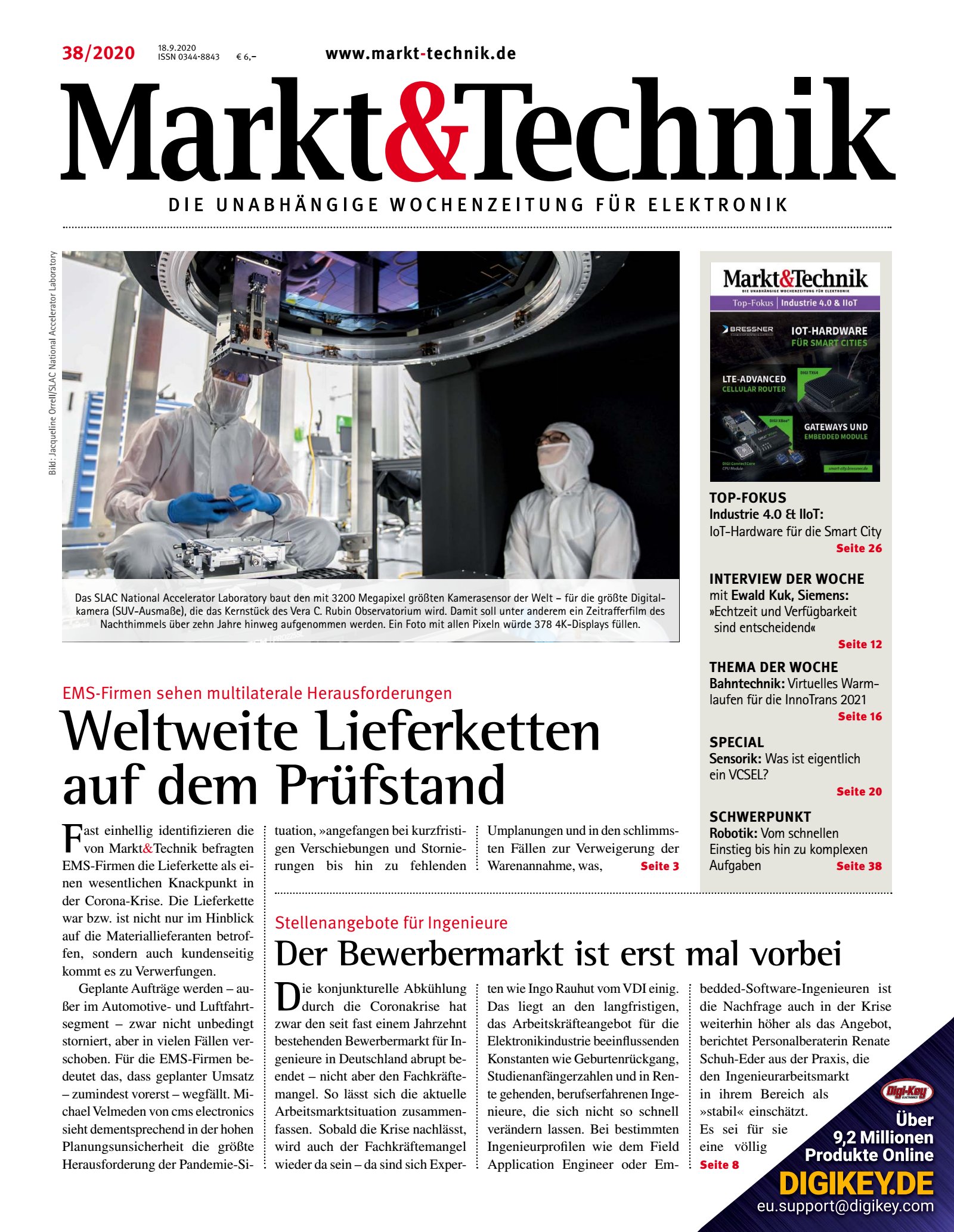 Markt&Technik 38/2020 Digital