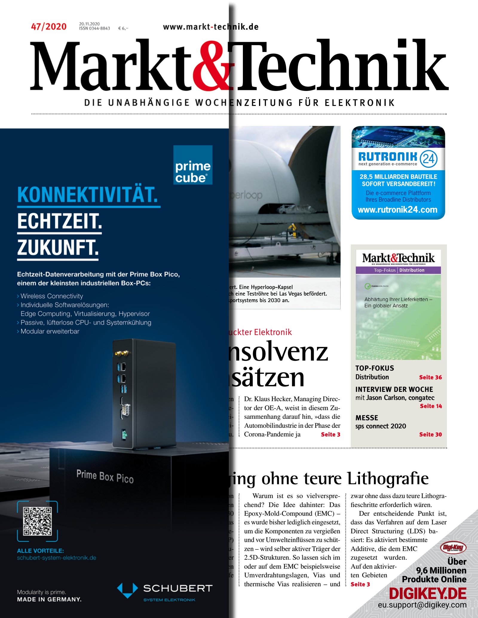 Markt&Technik 47/2020 Digital
