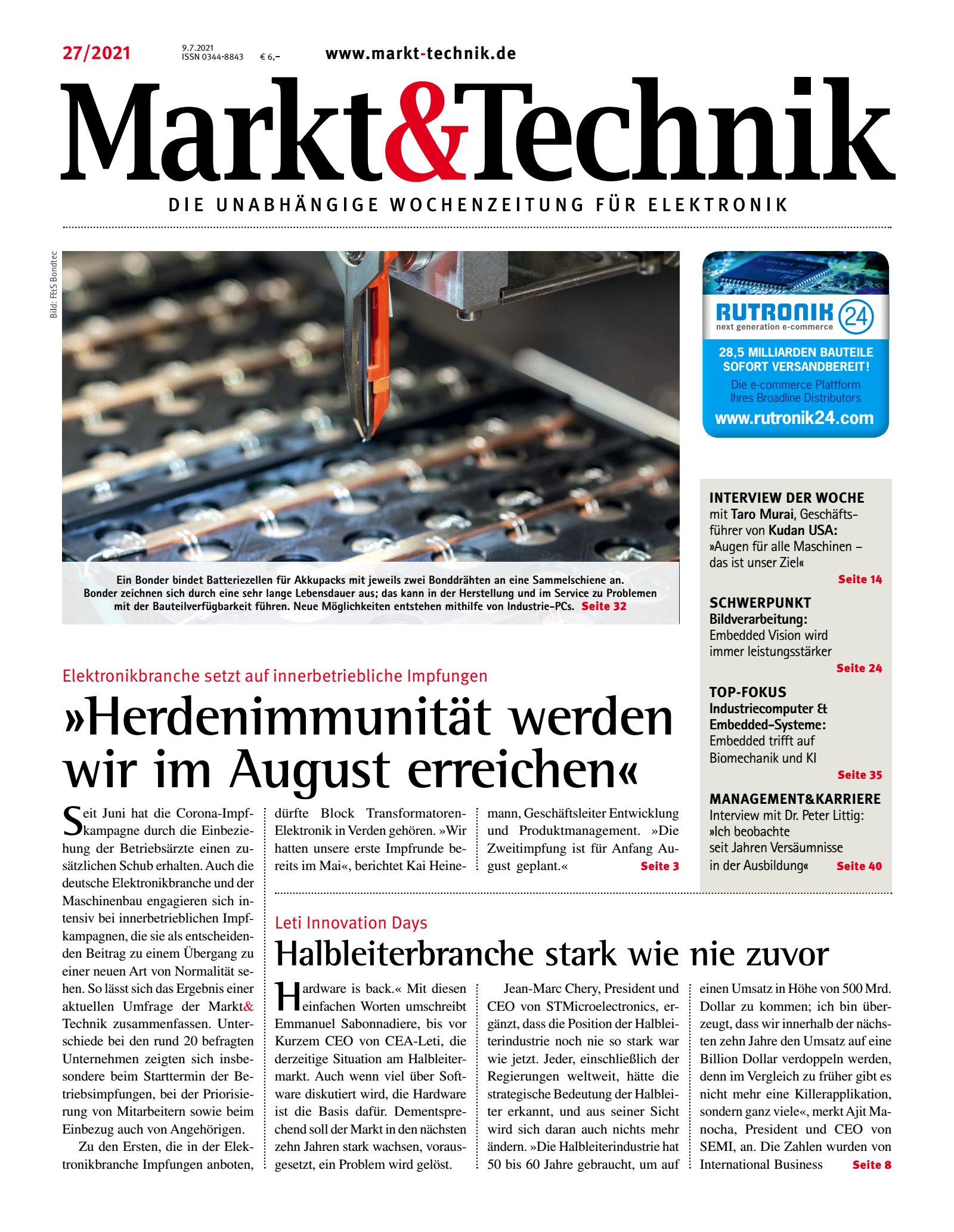 Markt&Technik 27/2021 Digital