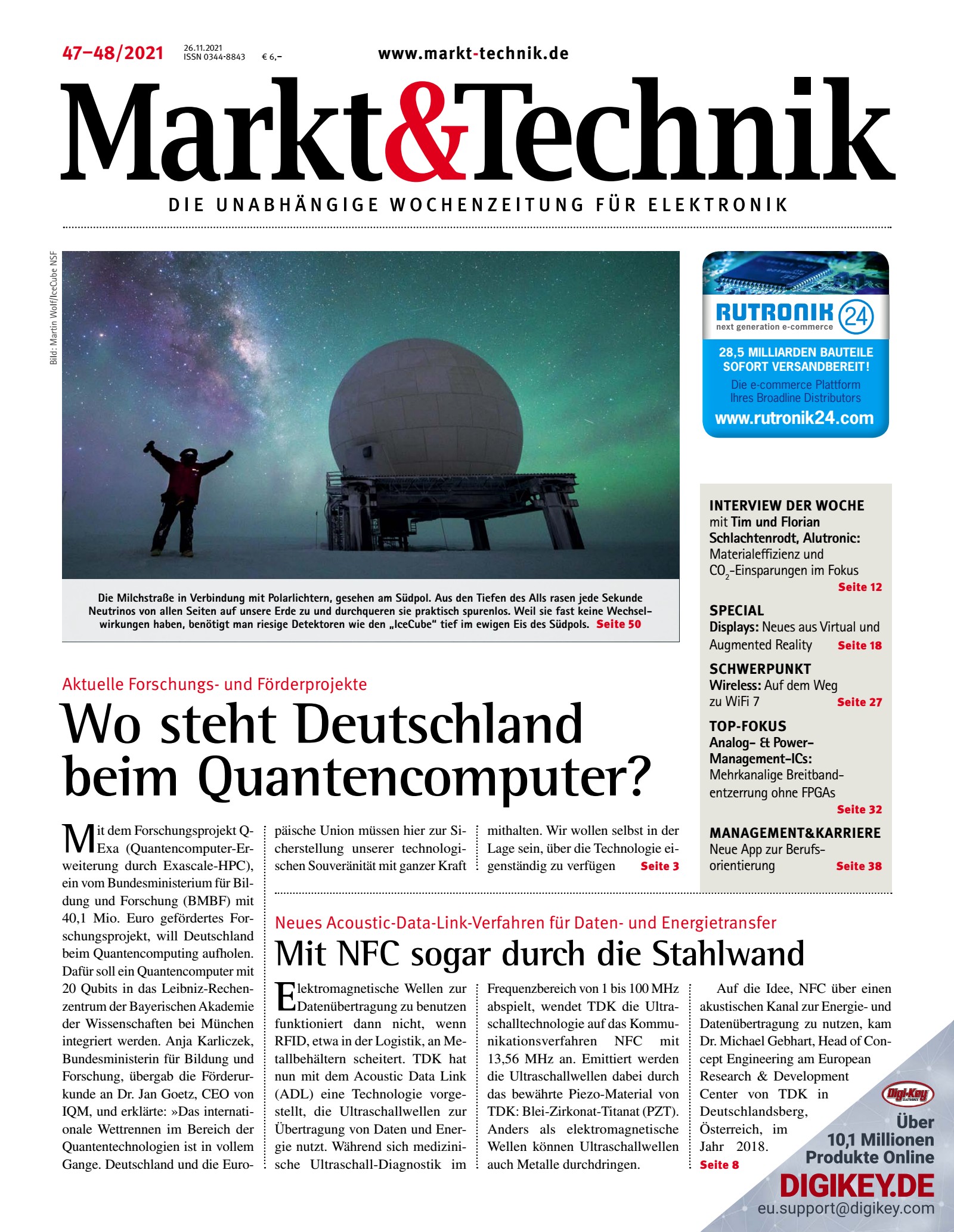 Markt&Technik 47-48/2021 Digital