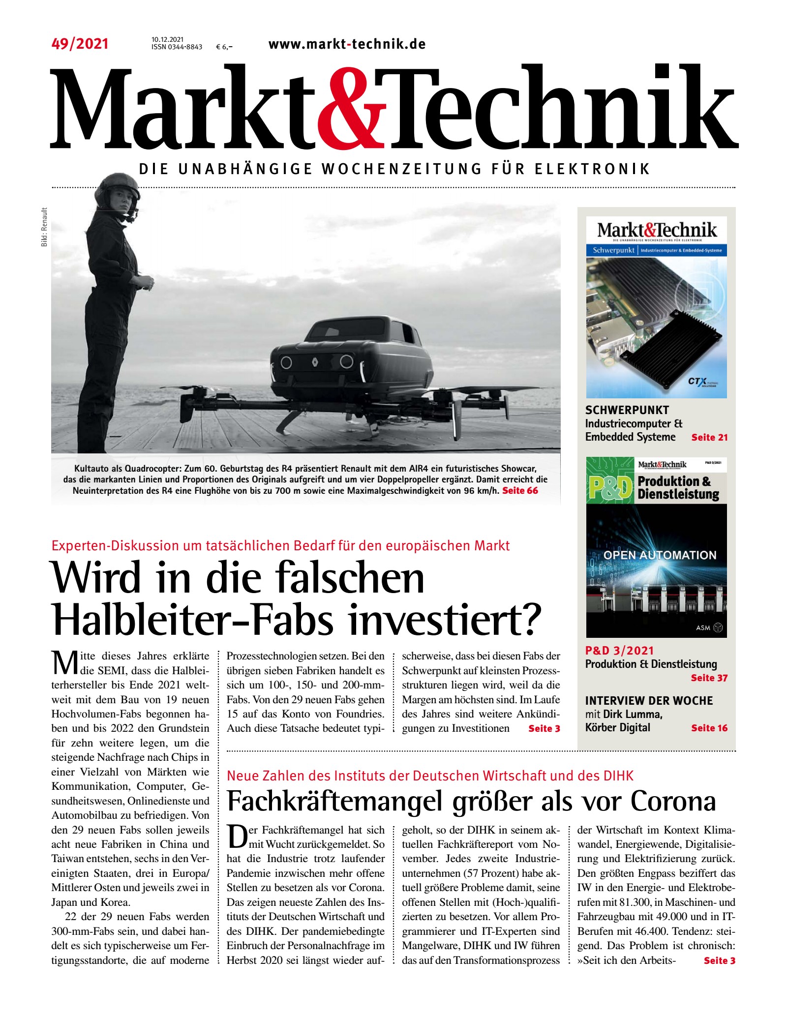 Markt&Technik 49/2021 Print