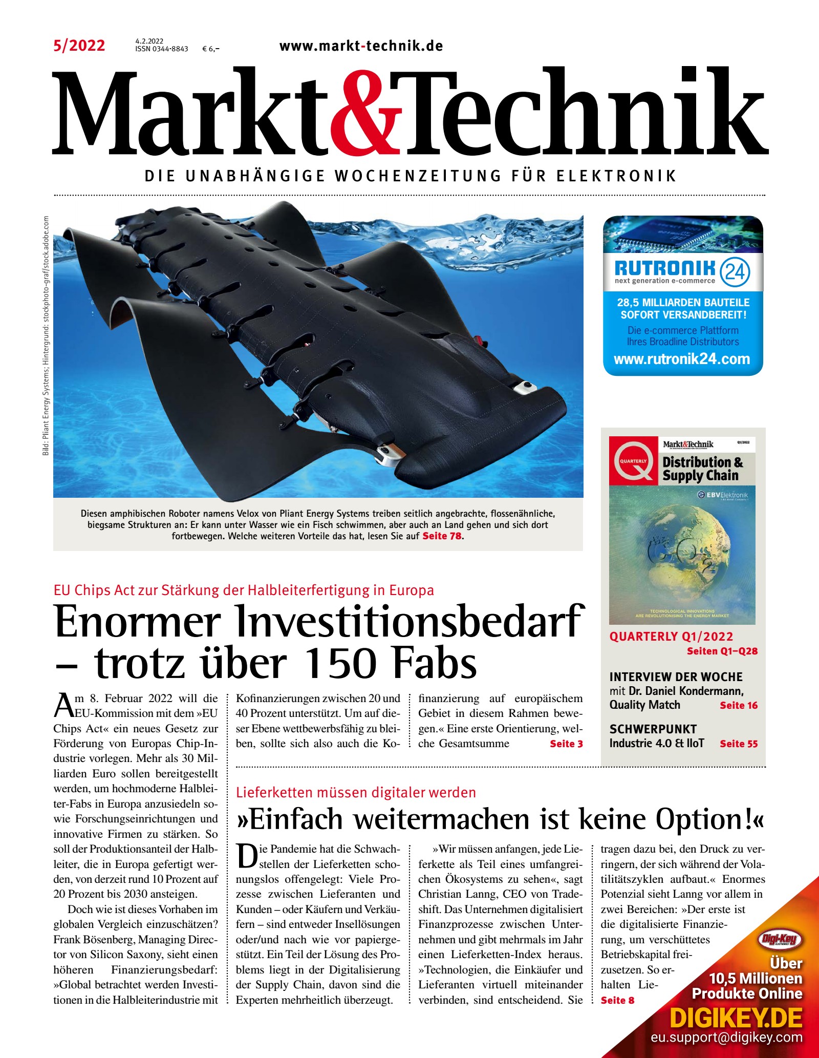 Markt&Technik 05/2022 Digital