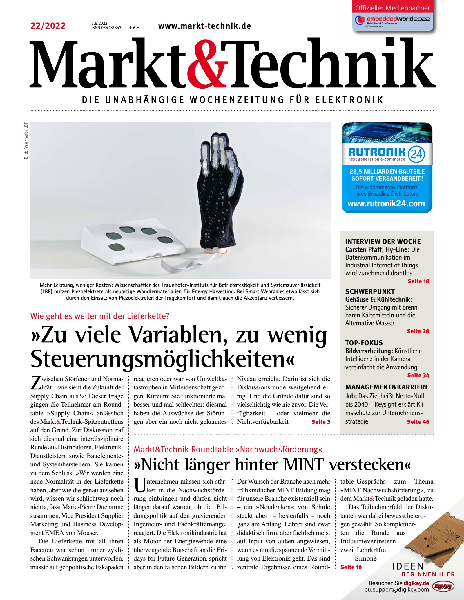 Markt&Technik 22/2022 Digital