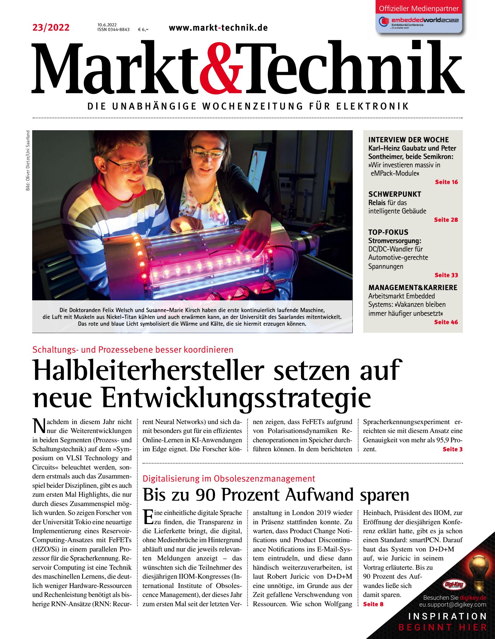 Markt&Technik 23/2022 Digital