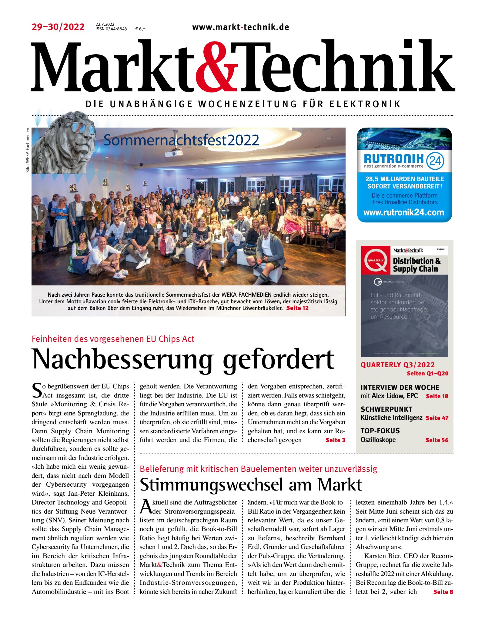 Markt&Technik 29-30/22 Digital