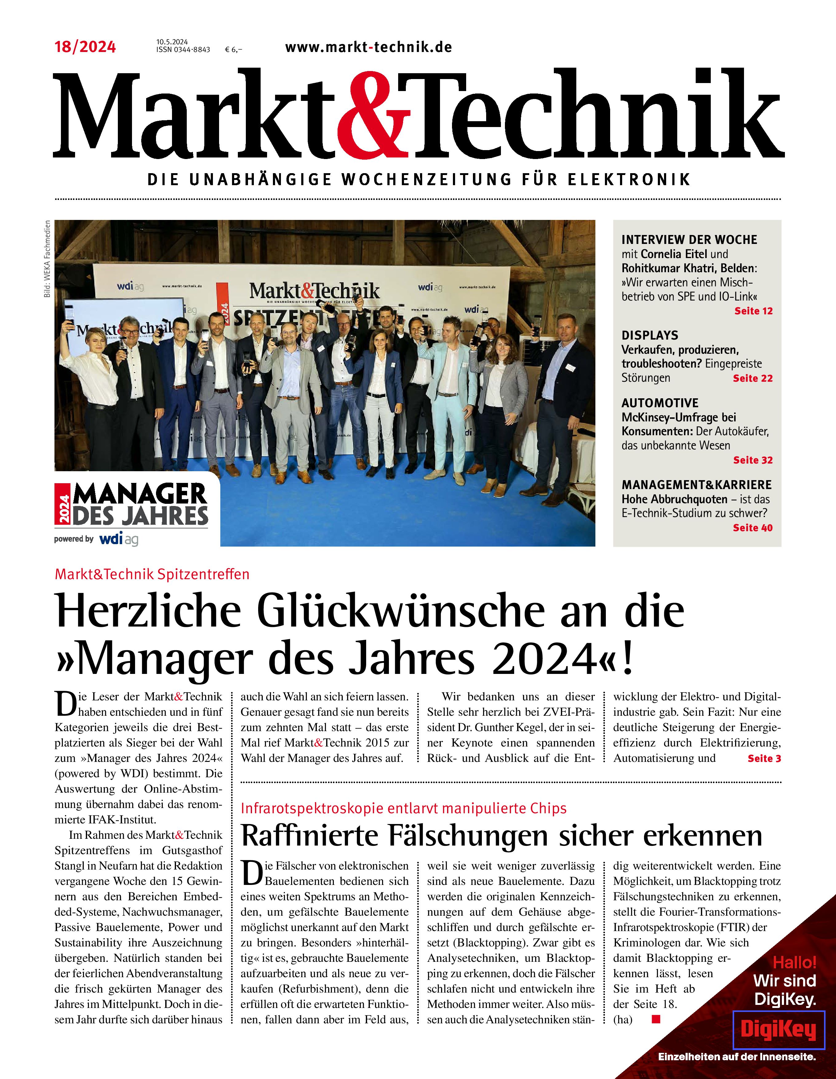 Markt&Technik 0018/2024 Digital